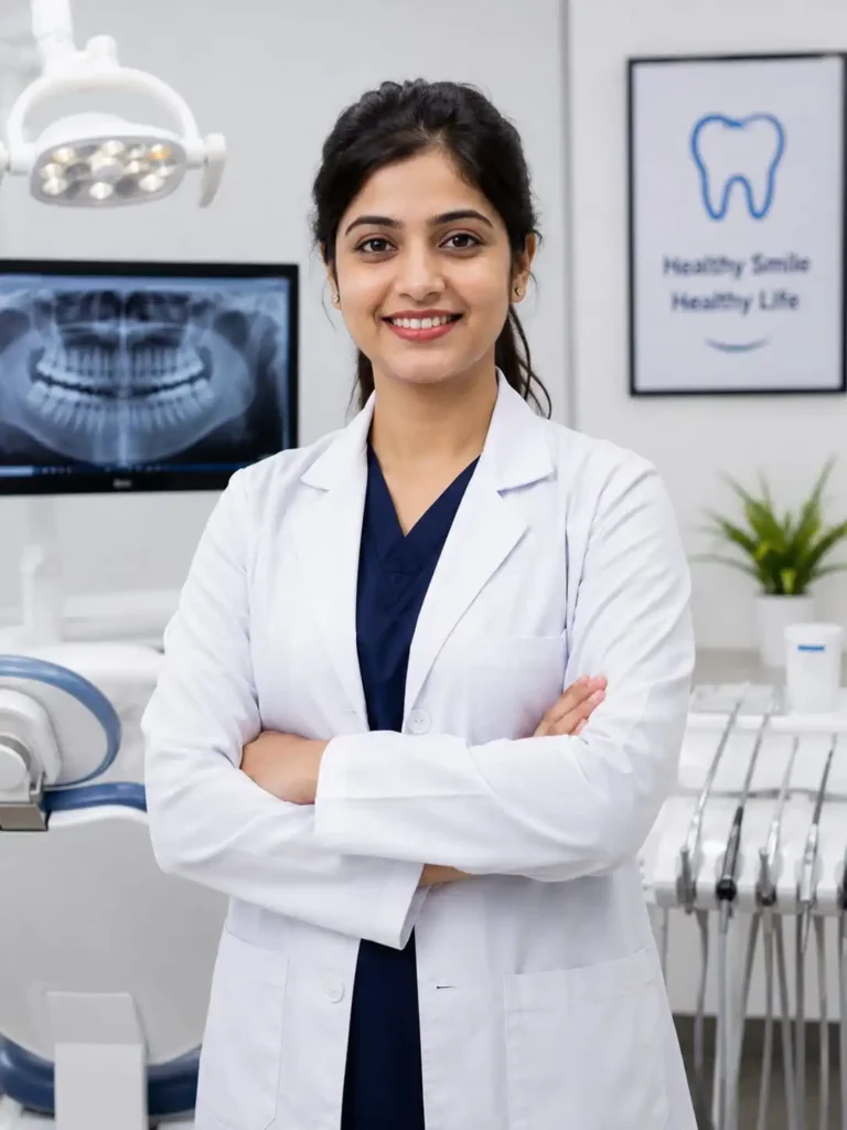Dr.komal sinha- implant surgeon dentist in indore
